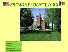 Tablet Screenshot of co.fremont.ia.us